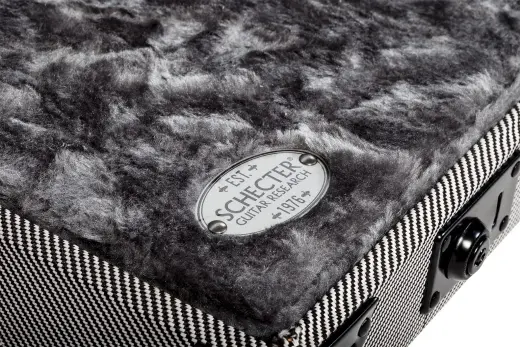 Vintage Tweed Wooden Guitar Case