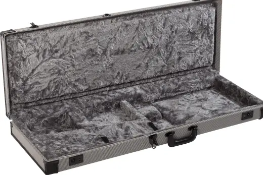 Vintage Tweed Wooden Guitar Case