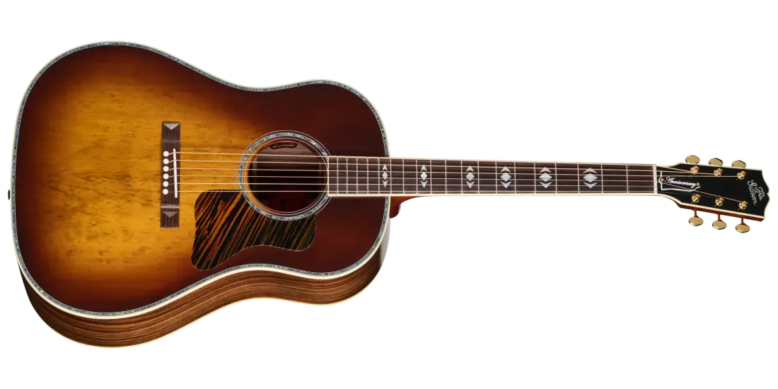Limited Edition Advanced Jumbo Anniversary Acoustic/Electric Guitar with Hardshell Case - Cremona Burst