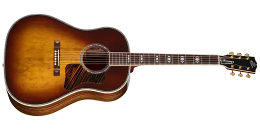 Gibson Custom Shop - Limited Edition Advanced Jumbo Anniversary Acoustic/Electric Guitar with Hardshell Case - Cremona Burst