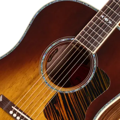 Limited Edition Advanced Jumbo Anniversary Acoustic/Electric Guitar with Hardshell Case - Cremona Burst