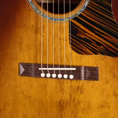Limited Edition Advanced Jumbo Anniversary Acoustic/Electric Guitar with Hardshell Case - Cremona Burst