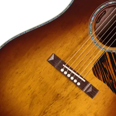 Limited Edition Advanced Jumbo Anniversary Acoustic/Electric Guitar with Hardshell Case - Cremona Burst