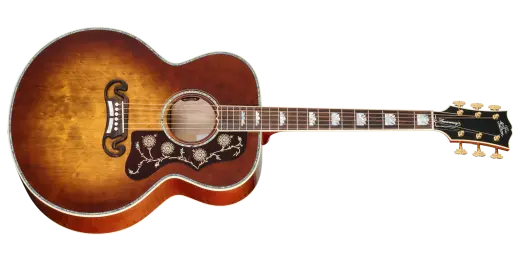 Gibson Custom Shop - Limited Edition SJ-200 Anniversary Acoustic/Electric Guitar with Hardshell Case - Cremona Burst
