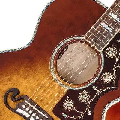 Limited Edition SJ-200 Anniversary Acoustic/Electric Guitar with Hardshell Case - Cremona Burst