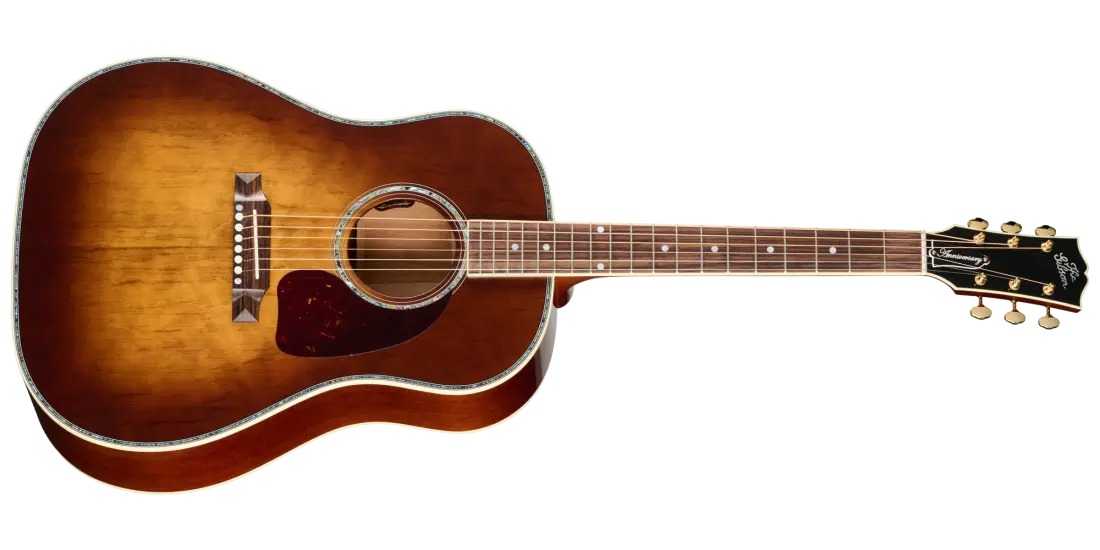 Limited Edition J-45 Anniversary Acoustic/Electric Guitar with Hardshell Case - Cremona Burst