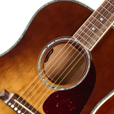 Limited Edition J-45 Anniversary Acoustic/Electric Guitar with Hardshell Case - Cremona Burst