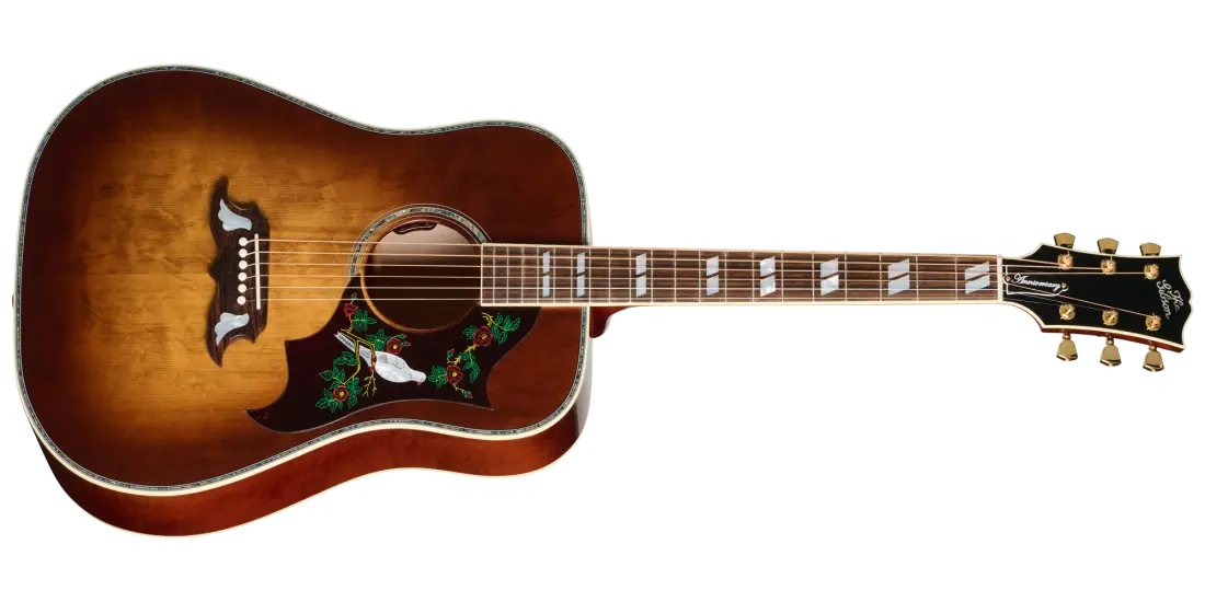 Limited Edition Dove Anniversary Acoustic/Electric Guitar with Hardshell Case - Cremona Burst