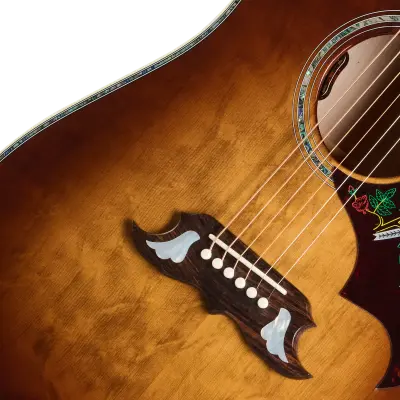 Limited Edition Dove Anniversary Acoustic/Electric Guitar with Hardshell Case - Cremona Burst