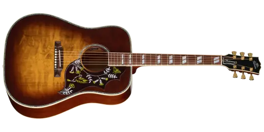 Gibson Custom Shop - Limited Edition Hummingbird Anniversary Acoustic/Electric Guitar with Hardshell Case - Cremona Burst