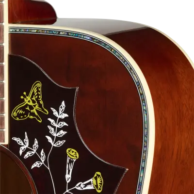 Limited Edition Hummingbird Anniversary Acoustic/Electric Guitar with Hardshell Case - Cremona Burst