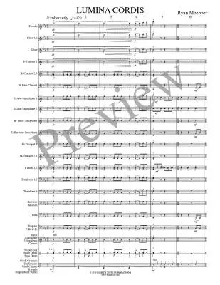 Lumina Cordis - Meeboer - Concert Band - Gr. 3