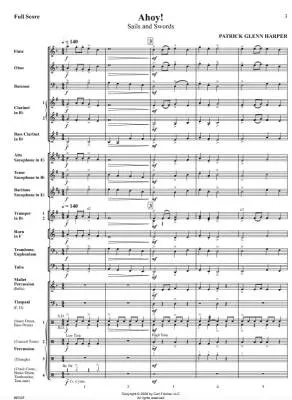 Ahoy! Sails and Swords - Harper - Concert Band - Gr. 1