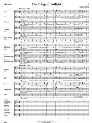 The Bridge at Twilight - Choi - Concert Band - Gr. 2