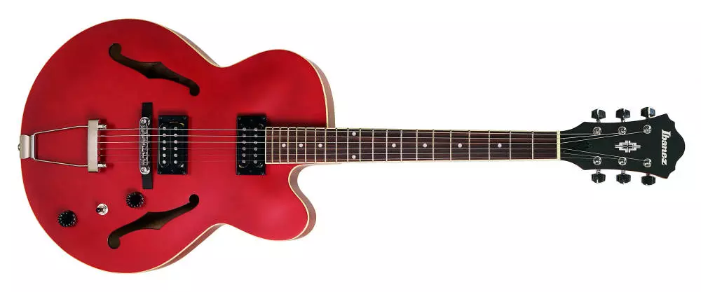 Artcore Semi-Hollow Body - Transparent Red