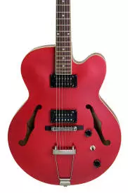 Artcore Semi-Hollow Body - Transparent Red