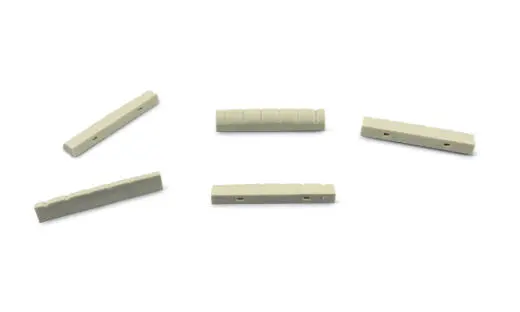 Tone Ninja Acoustic Guitar Nut 1 11/16\'\' (5 Pcs) - White