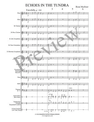 Echoes in the Tundra - Meeboer - Concert Band - Gr. 0.5
