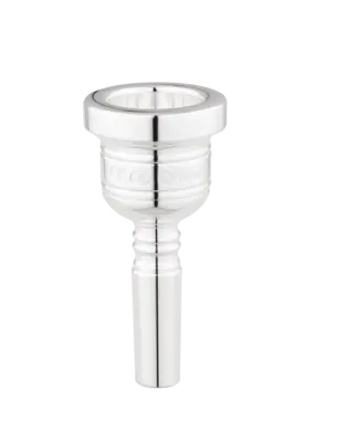 S. E. Shires - Trombone Mouthpiece - Silver-Plated, 6M