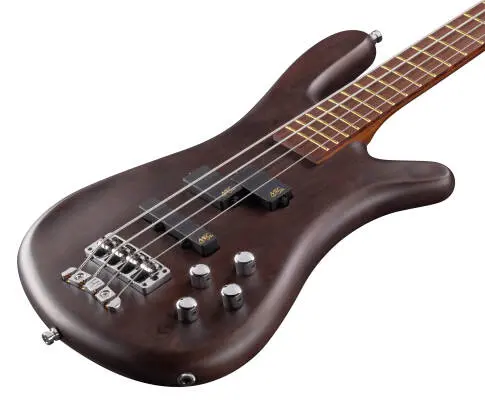 Pro Series Streamer LX 4-String Bass Guitar - Nirvana Black Transparent Satin