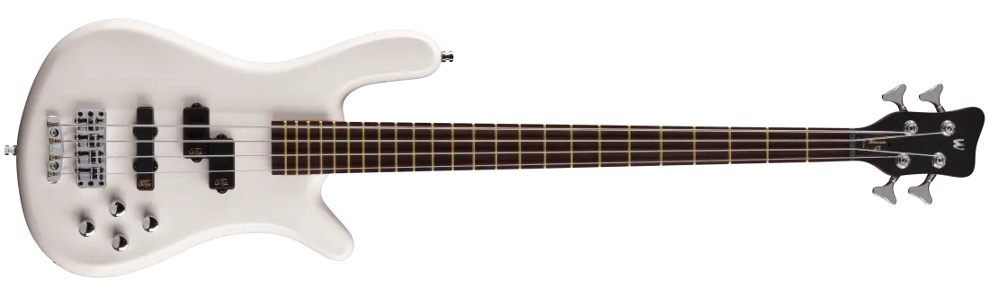 Pro Series Streamer LX 4-String Bass Guitar - Solid Creme White High Polish