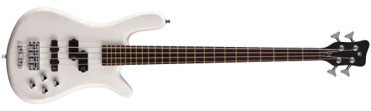 Warwick - Pro Series Streamer LX 4-String Bass Guitar - Solid Creme White High Polish