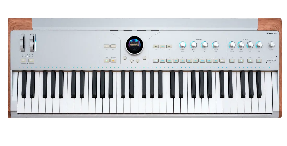 AstroLab61 Avant-Garde Limited Edition Stage Keyboard - Silver