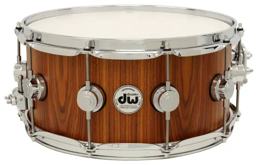 Drum Workshop - L&M Exclusive Collectors Series 333 Maple 6.5x14 Snare Drum - Natural Hard Satin Over Santos