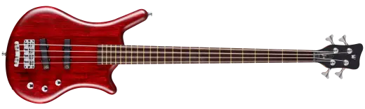 Warwick - Pro Series Thumb BO 4-String Bass Guitar - Burgundy Red Transparent Satin