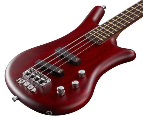 Pro Series Thumb BO 4-String Bass Guitar - Burgundy Red Transparent Satin