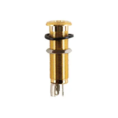 Barrel Input Jack - Gold