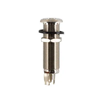 Barrel Input Jack - Chrome