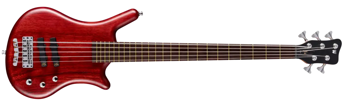 Pro Series Thumb BO 5-String Bass Guitar - Burgundy Red Transparent Satin