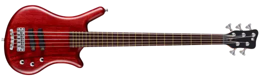 Warwick - Pro Series Thumb BO 5-String Bass Guitar - Burgundy Red Transparent Satin