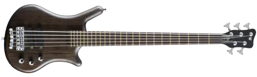 Warwick - Pro Series Thumb BO 5-String Bass Guitar - Nirvana Black Transparent Satin