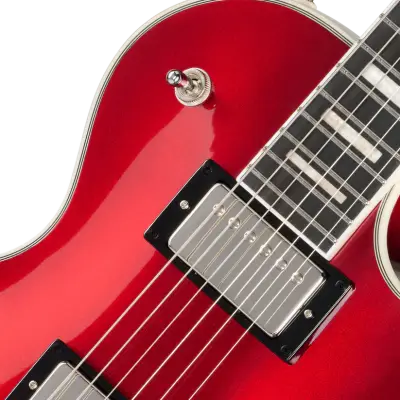Les Paul Custom Modern Electric Guitar with Gigbag - Candy Red