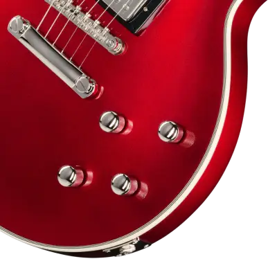 Les Paul Custom Modern Electric Guitar with Gigbag - Candy Red