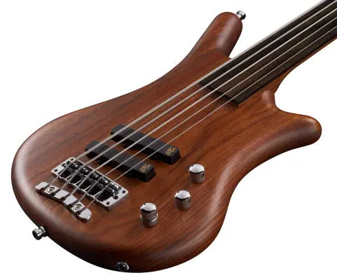 Pro Series Thumb BO Fretless 5-String Bass Guitar - Natural Transparent Satin