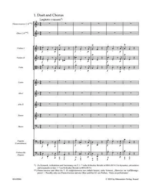 Anthem on the Peace HWV 266 (267) - Handel - Score, Urtext Edition - Soloists, Mixed Choir, Orchestra