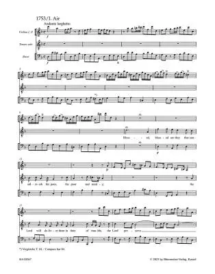 Foundling Hospital Anthem HWV 268 - Handel - Score, Urtext Edition - Soloists, Mixed Choir, Orchestra