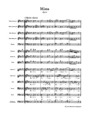 Mass in B Minor BWV 232 - Bach - Complete Edition, Score, Urtext Edition