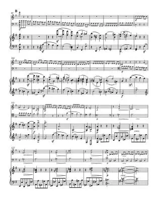 Trio for Violin, Violoncello and Piano - Brahms/Kirchner - Parts Set