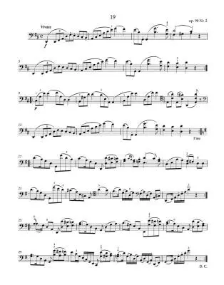 Etudes for Violoncello solo, Volume II - Dotzauer - Cello - Book