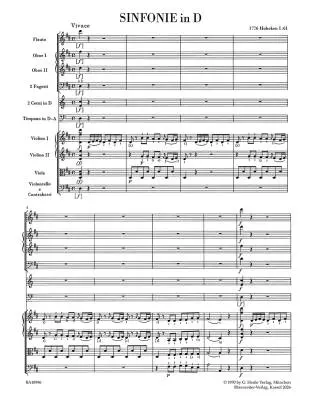 Symphony in D major Hob. I:61 - Haydn - Full Score
