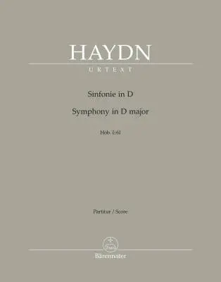 Baerenreiter Verlag - Symphony in D major Hob. I:61 - Haydn - Full Score