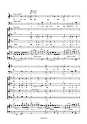 Mass in G major D 167, Second Version - Schubert - Vocal Score