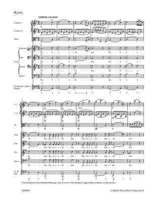 Mass in G major D 167, Second Version - Schubert - Full Score