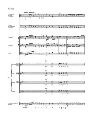 Mass in G major D 167, Second Version - Schubert - Full Score