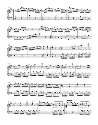 Sonata da Cimbalo in G Major -  Martines - Harpsichord - Book