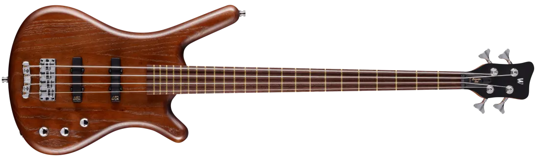 Pro Series Corvette Ash, 4-String Bass Guitar with Active Pickups - Antique Tobacco Transparent Satin